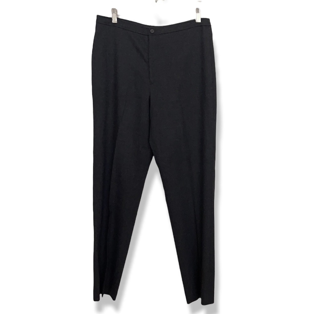 Ralph Lauren Wool Tailored Charcoal Gray Pants